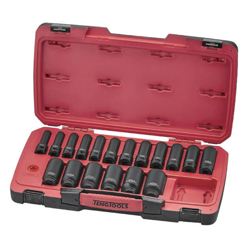 TENG TOOLS Impact Deep Socket Set 1/2" TENG TOOLS Impact Deep Socket Set 1/2"